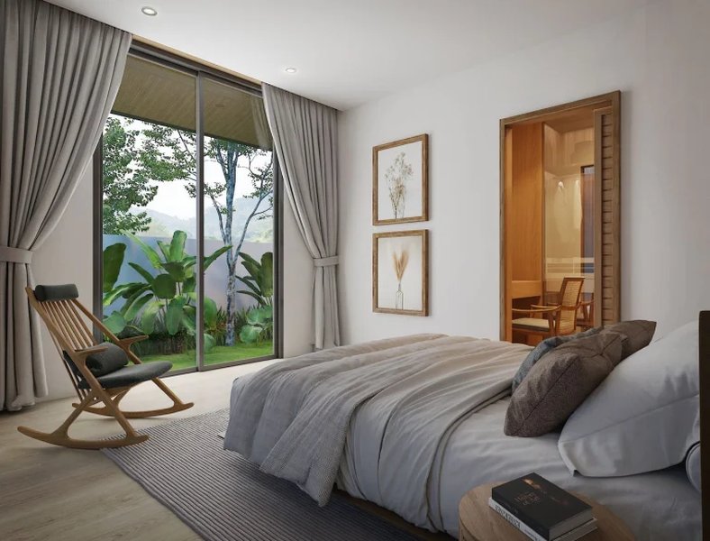 3 Bedroom Villa with Private pool in Talang Area, Phuket at Patina Courtyard