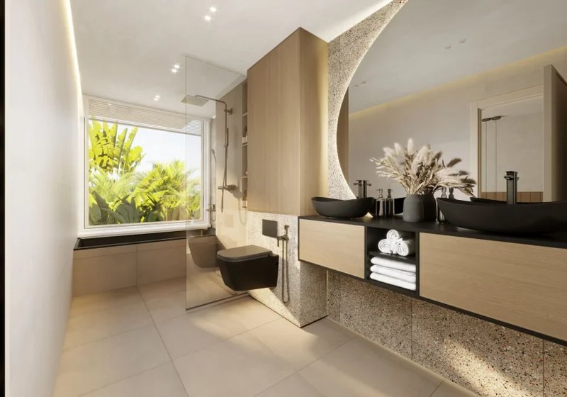 Two-storey villa Breeze with 4 bedrooms and a swimming pool in Chalong area in Mutti Family Villas complex