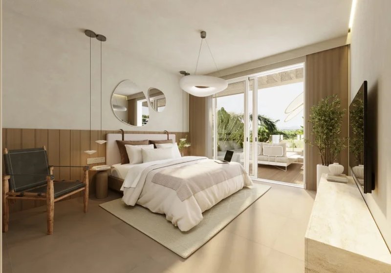 Two-storey villa Breeze with 4 bedrooms and a swimming pool in Chalong area in Mutti Family Villas complex