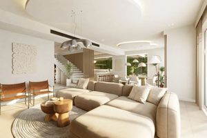 Two-storey villa Breeze with 4 bedrooms and a swimming pool in Chalong area in Mutti Family Villas complex