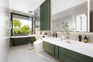 Two-storey villa Breeze with 4 bedrooms and a swimming pool in Chalong area in Mutti Family Villas complex