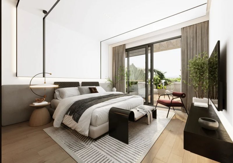 Two-storey villa Breeze with 4 bedrooms and a swimming pool in Chalong area in Mutti Family Villas complex