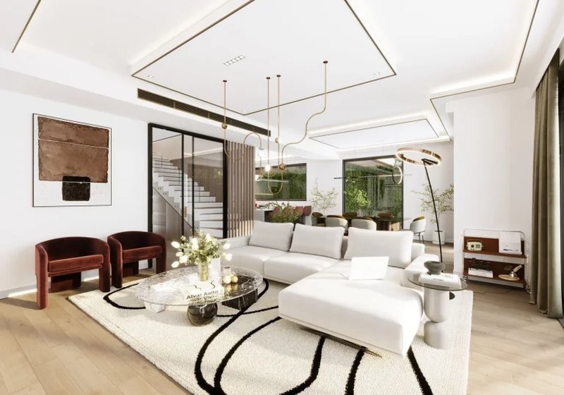 Two-storey villa Breeze with 4 bedrooms and a swimming pool in Chalong area in Mutti Family Villas complex