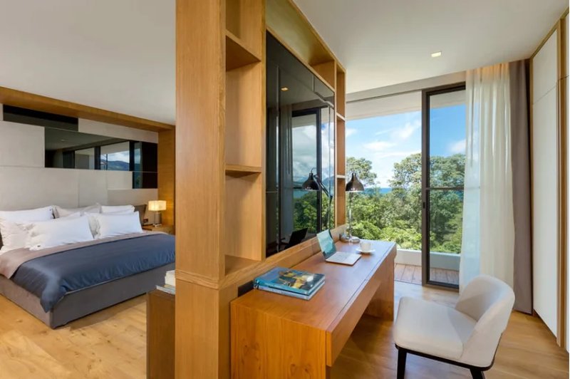 Penthouse with terrace and plunge pool in Patong, Phuket at Blue Point Condo Patong