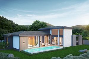 3 Bedroom Villa with Private pool in Talang Area, Phuket at Patina Courtyard