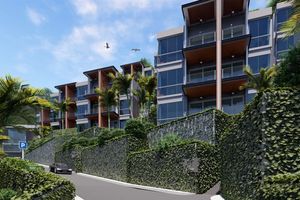 2 Bedroom Apartment with Panoramic Sea View 150 meters from Nai Yang Beach, Phuket at Beachfront Bliss