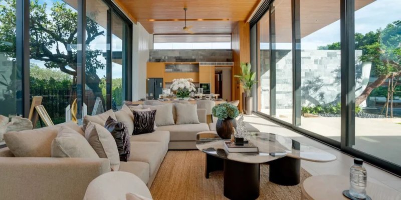 4 Bedroom villa with private pool near Kamala Beach, Phuket in Botanica Montazure