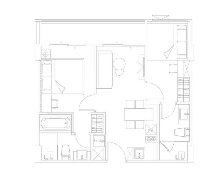 2 Bedroom Apartment in Rawai, Phuket at Fantasea Condo Rawai