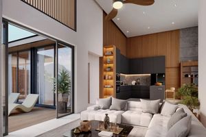 3 Bedroom Villa with Private pool in Talang Area, Phuket at Patina Courtyard