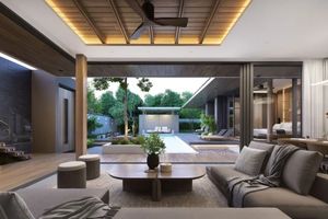 Двухэтажная вилла с 3 спальнями и бассейном в районе Чернг Талай, Пхукет в Villa Maya