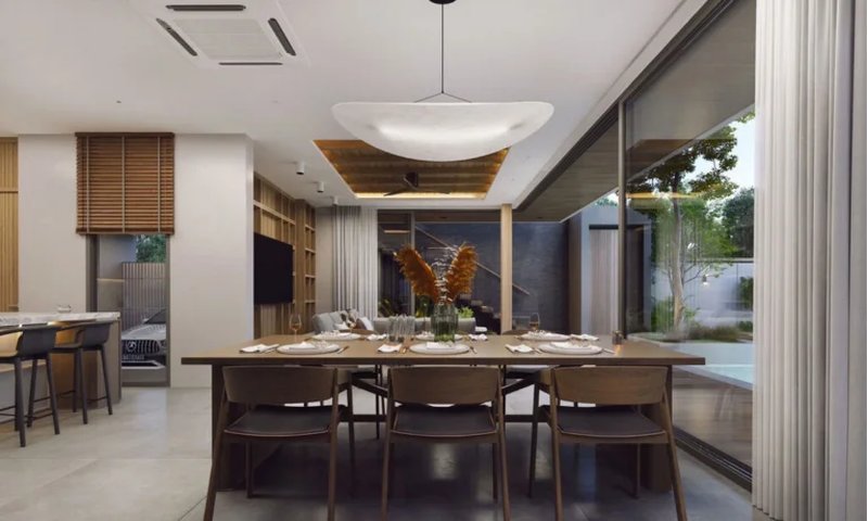 Двухэтажная вилла с 3 спальнями и бассейном в районе Чернг Талай, Пхукет в Villa Maya