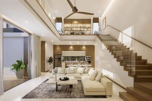 Two-storey villa with pool in Bang Tao, Phuket at Serene Raya Villas