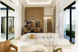 ห้องนั่งเล่นของวิลล่า ในเทพกระษัตรี