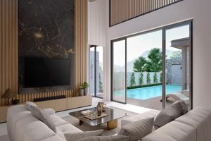 3 Bedroom Villa with Private pool in Talang Area, Phuket at Patina Courtyard