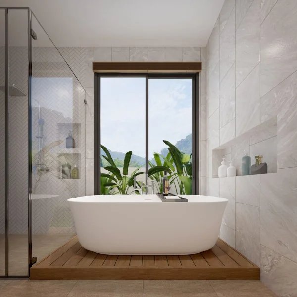 3 Bedroom Villa with Private pool in Talang Area, Phuket at Patina Courtyard