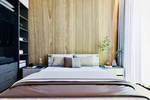 ห้องนอนของวิลล่า ในเทพกระษัตรี