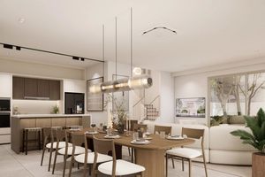 Two-storey 3 bedroom villa with private pool next to HeadStart International School, Phuket in the new MORI complex