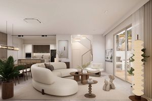 Two-storey 3 bedroom villa with private pool next to HeadStart International School, Phuket in the new MORI complex