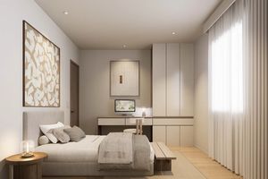 Two-storey 3 bedroom villa with private pool next to HeadStart International School, Phuket in the new MORI complex