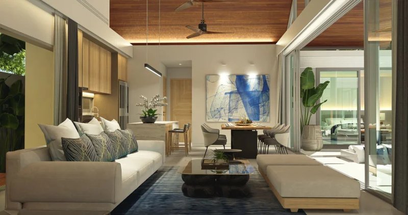 3 Bedroom Villa with private pool near Bang Tao, Phuket at Botanica Louvre