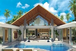 3 Bedroom Villa with private pool near Bang Tao, Phuket at Botanica Louvre