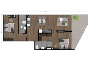 2 Bedroom Apartment in Rawai, Phuket at Enigma Residence