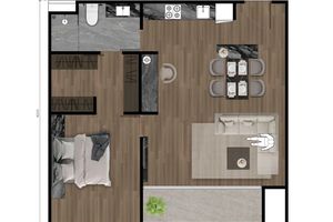 1 Bedroom Penthouse near Rawai Beach, Phuket at Enigma Residence