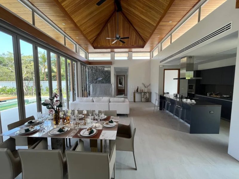 Finished Villa Botanica Lakeside at Layan Beach, Phuket