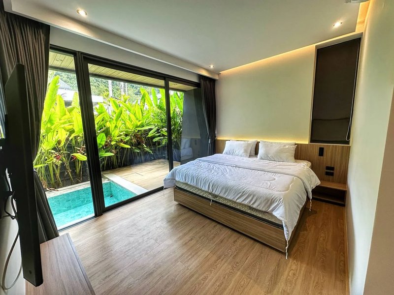 Finished 3 bedroom villa with pool near Naithon Beach, Phuket at Aileen Villas The Tropico