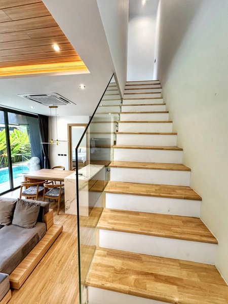 Finished 3 bedroom villa with pool near Naithon Beach, Phuket at Aileen Villas The Tropico