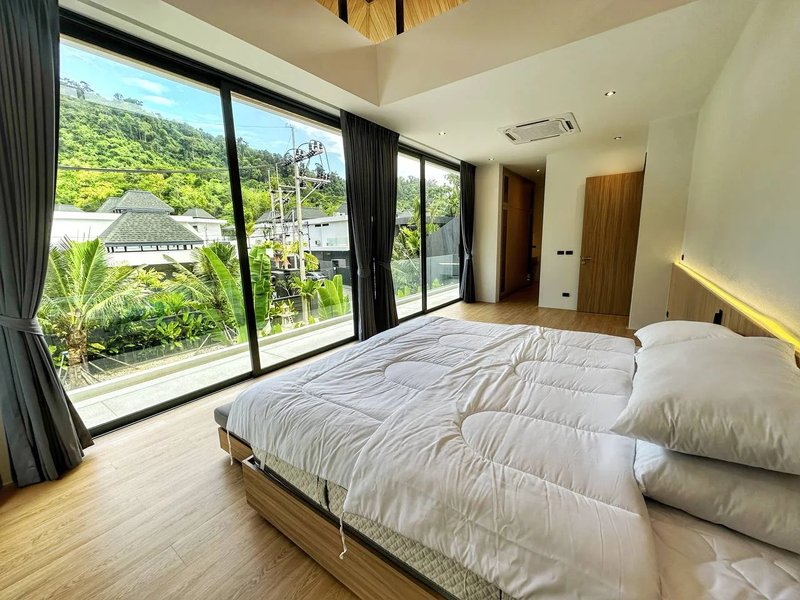 Finished 3 bedroom villa with pool near Naithon Beach, Phuket at Aileen Villas The Tropico