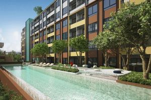 One Bedroom Apartment of 34 sq.m. in Talang, Phuket at The Cube Amaze Srisoonthon