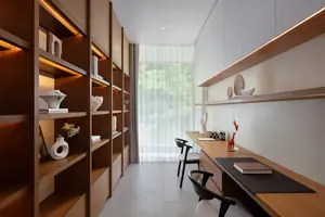 Bedroom of villa in Choeng Thale