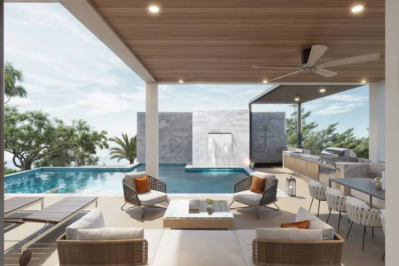 villa in Choeng Thale