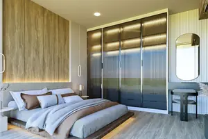 Bedroom of villa in Si Sunthon