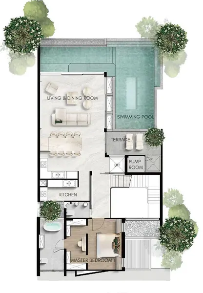 villa in Chalong