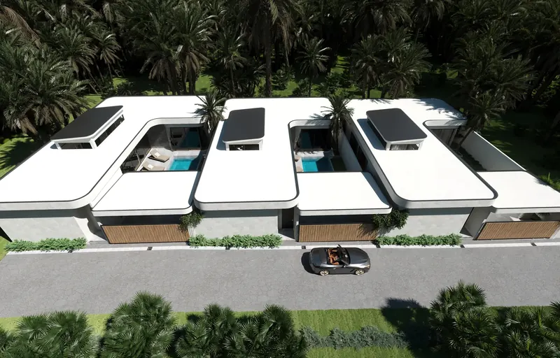 Exterior of villa in Rawai