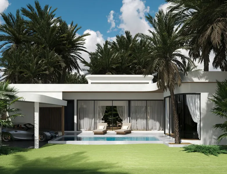 Exterior of villa in Rawai