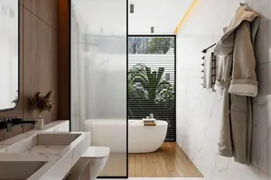 Bedroom of villa in Rawai