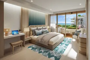 Bedroom of condo in Bangtao