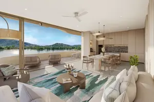 Bedroom of condo in Bangtao