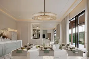 Interior of villa in Ko Kaeo