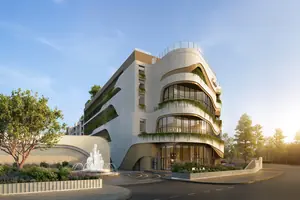 Exterior of condo in Kamala