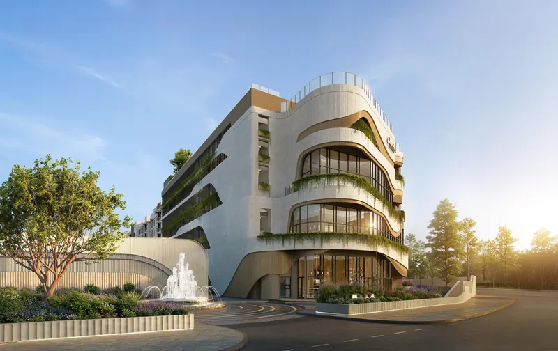 Exterior of condo in Kamala