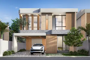Exterior of villa in Si Sunthon