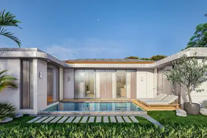 Exterior of villa in Si Sunthon