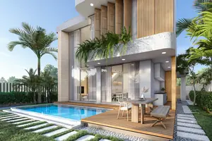Exterior of villa in Si Sunthon
