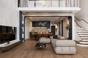 Interior of townhouse in Choeng Thale