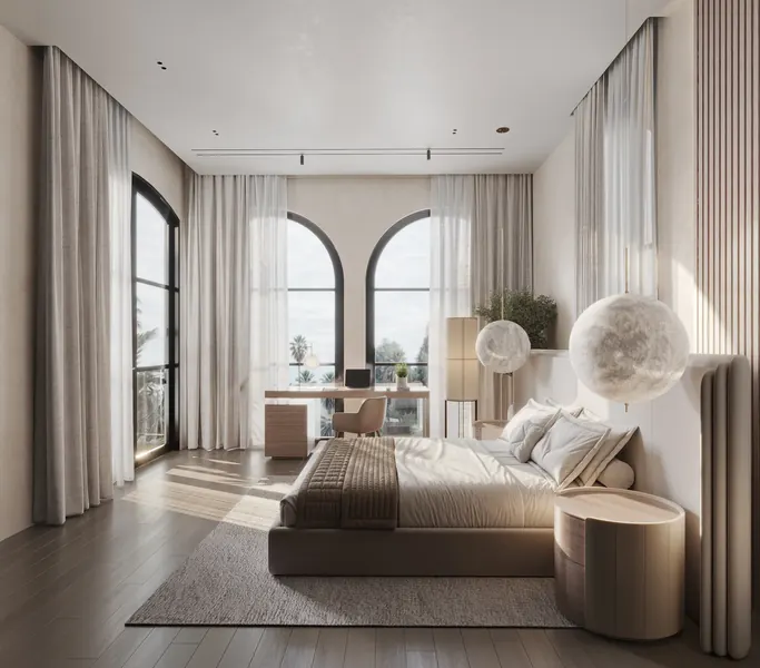 Interior of villa in Chalong