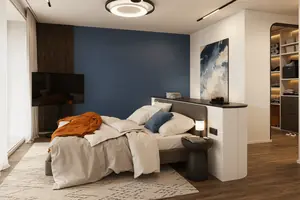 Interior of townhouse in Choeng Thale